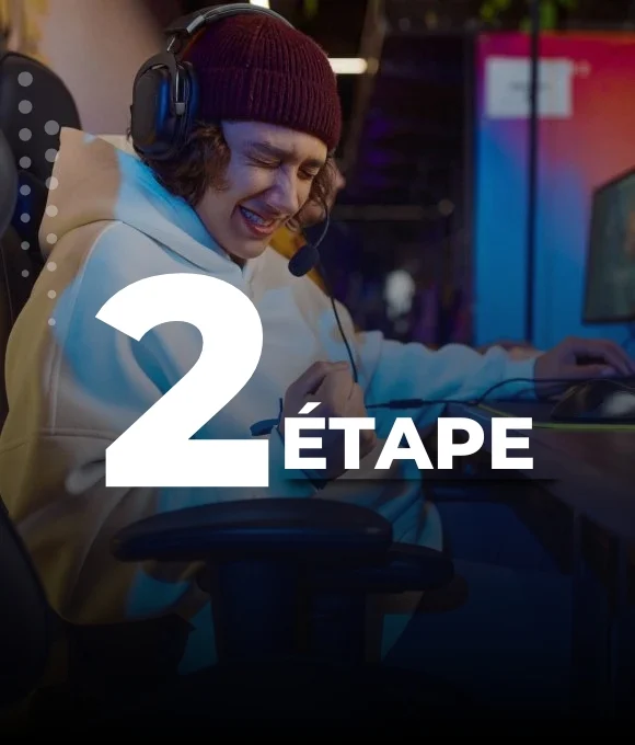 étape (1)